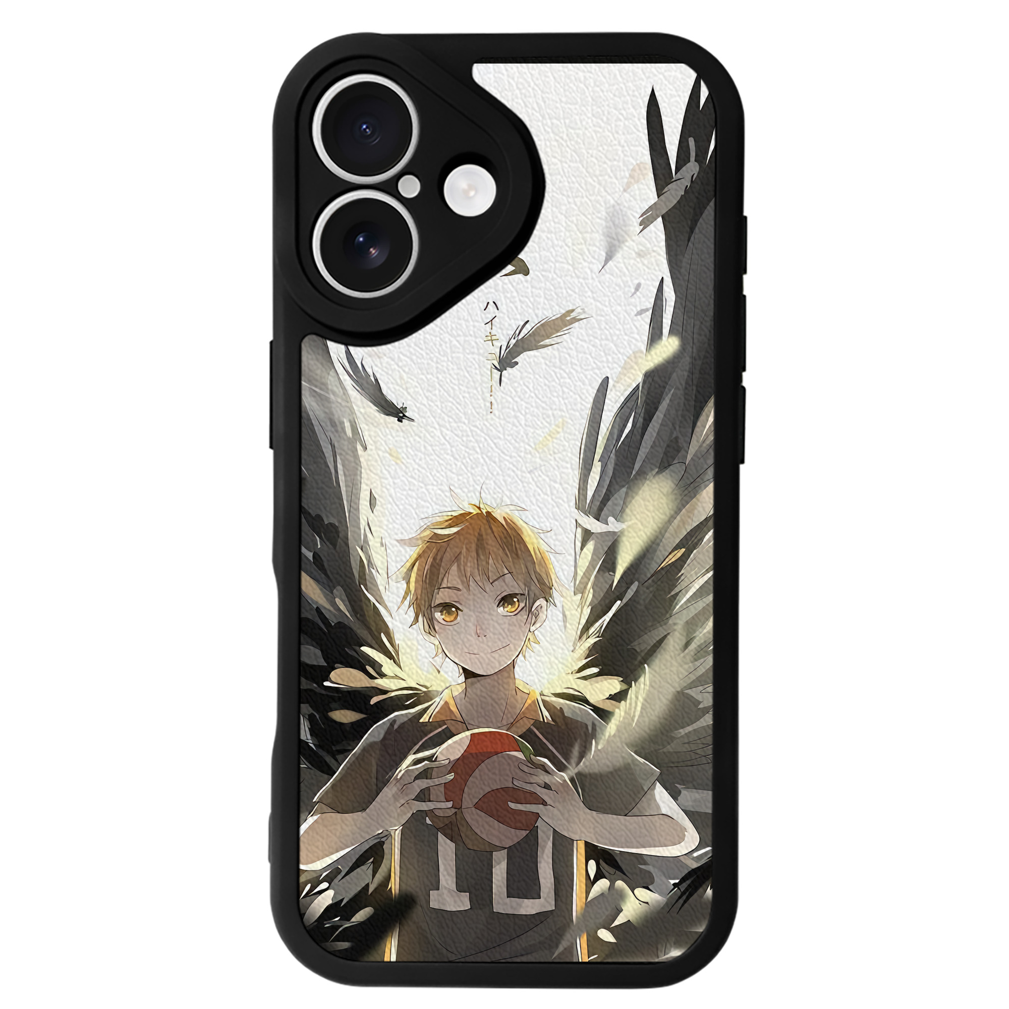 （画像用） ハイキュー!! Haikyu!! 【iPhone 16シリーズ対応】シリコンスマホケース（レザー調） 材質：シリコン